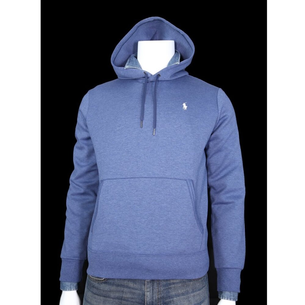 NWT Polo Ralph Lauren Men Pony CLSC Pullover Hoodie Sweatshirt Blue MSRP $138